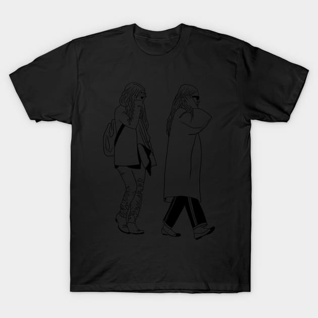 Olsen twins t shirt hot sale